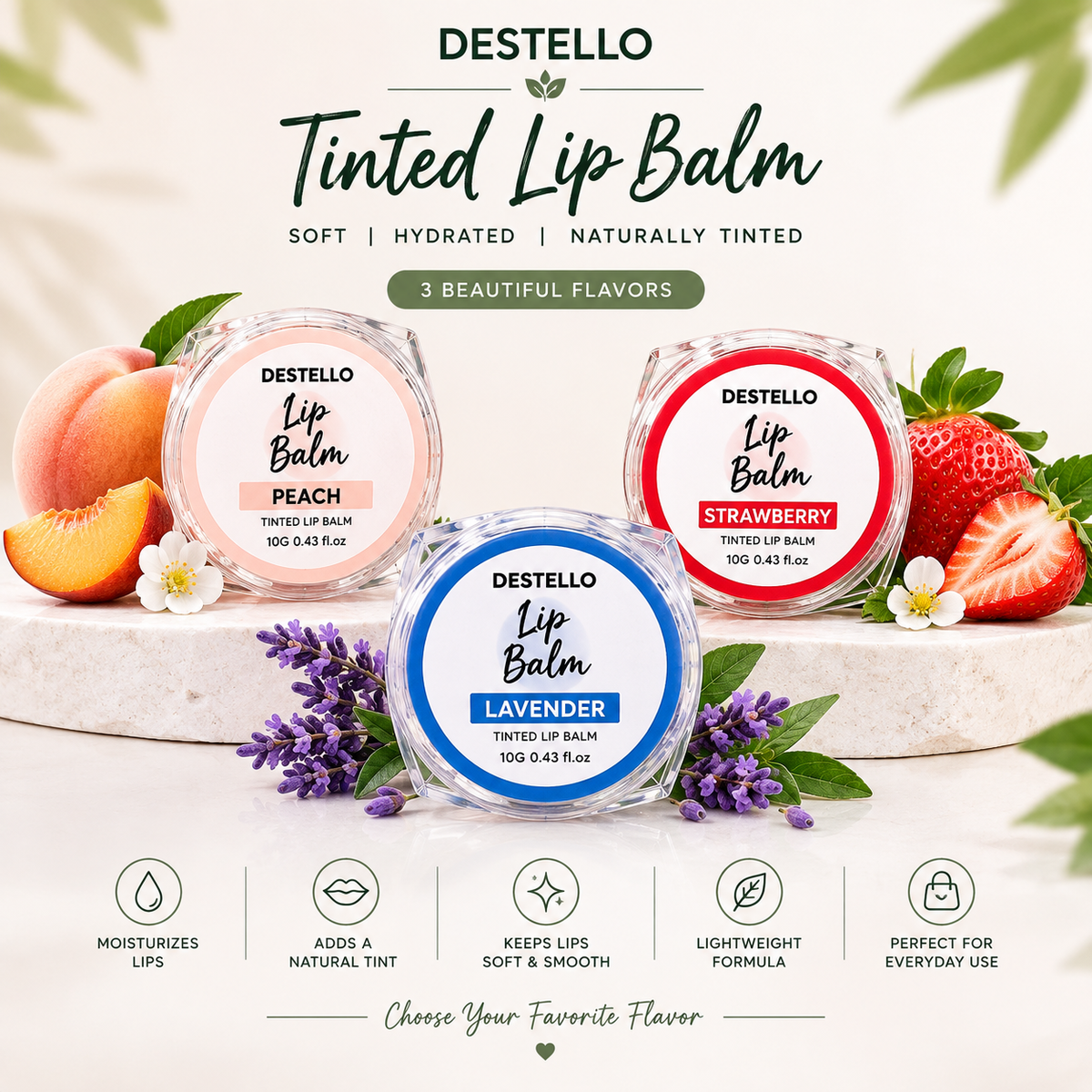 Tinted Lip Balms